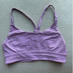 Lululemon Bubblegum Pink Racerback Sports Bra Size 8